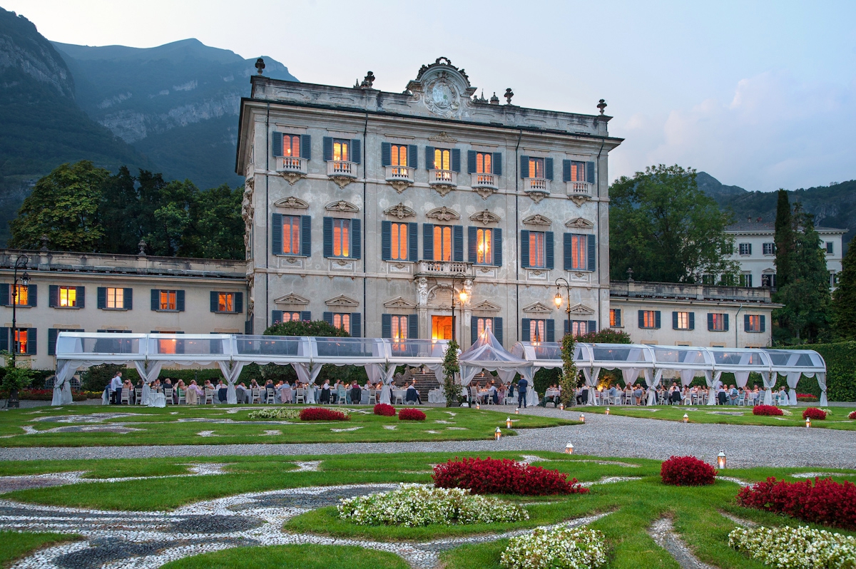 Villa Sola Cabiati luxury wedding venue on Lake Como